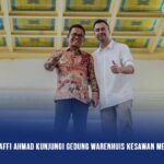 Raffi Ahmad Kunjungi Gedung Warenhuis Kesawan Medan